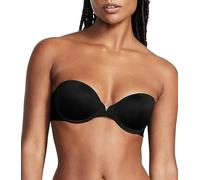 Victoria's Secret Women's Bare Lightly Lined Strapless Bra, Bras for Women (32A-38DD), Black, 36B