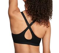 Victoria's Secret Women's VSX Lightweight Mesh Sports Bra, Medium Wireless Support (32A-38DD), Black, 36C