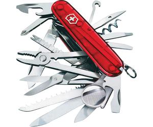 Victorinox 1.6795.T SwissChamp Swiss Army Knife Red Translucent