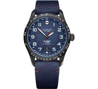 Victorinox 241998 Wristwatch Airboss Automatic 42mm Unisex Blue Black 10 ATM