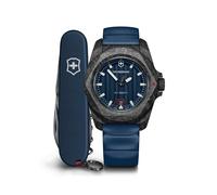Victorinox 242022.1 I.N.O.X. Auto 41, BLK, BLE dial, BLE Rubber str