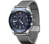 Victorinox 242049 Swiss Army Chrono 42mm 10ATM Chronograph Quartz Unisex Blue...