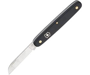Victorinox 3.9050.3 Floral Knife with Straight Blade 55mm in Black