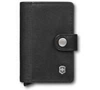Victorinox Altius Secrid Credit card case RFID protection Leather 10 cm black