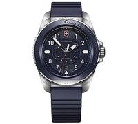 Victorinox Journey 1884 Men's Watch V241975 - Blue Dial, Blue Rubber Strap