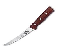 Victorinox Boning Knife Rosewood 15cm with Curved/Narrow Blade, Stainless Steel, Brown, 30 x 5 x 5 cm