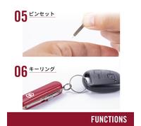 Victorinox Classic SD Mini Swiss Army Knife, Camping Pocket Knives, 7