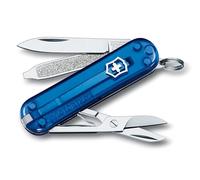Victorinox Classic SD Pocket Knife,Blue (Transparent Blue) ,58 mm