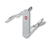 Victorinox Companion Slim Alox Pocket Tool, Multi Tool, 5 Functions, Small, Including Scissors and Screwdriver, Swiss Made, Silver
