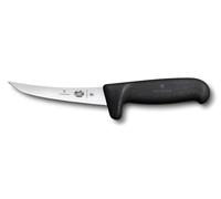 Victorinox CW455 Fibrox Boning Knife Narrow Curved Blade,Black,5.6603.12