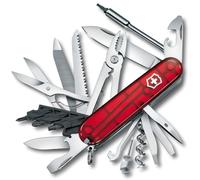 Victorinox Cyber Tool L Swiss Army Knife, Medium, Multi Tool, 39 Functions, Blade, Bits, Pen, Red