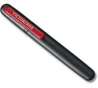 Victorinox Dual Knife Sharpener, Swiss Made, Portable, Black/Red