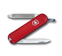 Victorinox Escort Swiss Army Pocket Knife, Medium, Multi Tool, 6 Functions, Nail File, Screwdriver, Red