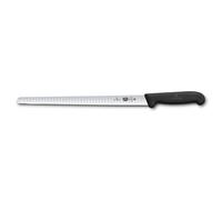 Victorinox Fibrox Collection Salmon Knife 30cm Fluted Edge (Black)