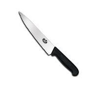Victorinox Fibrox Handle Serrated Chefs Knife 25cm (Each)