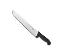 Victorinox" Fibrox Slaughter/Butcher's Knife, Stainless Steel, Black, 31 x 5 x 5 cm