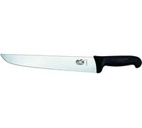 Victorinox Fibrox Slaughter/Butcher's Knife, Stainless Steel, Black, 36 x 5 x 5 cm
