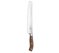 Victorinox Grand Maître Bread Knife, Forged 26 cm Wavy Blade, Wood Handle | Professional forged stainless steel pastry knife with a modified maple wood handle for precise cutting. Swiss Made