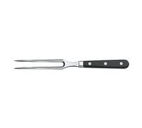 Victorinox Grand Maître Carving Fork, 15 cm, Robust Plastic Handle, Stainless Steel, Black