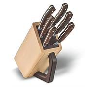 Victorinox Grand Maître Knife Block 6 Pieces, Wood Multitool Storage