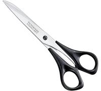 Victorinox Household and Professional Scissors, Extra Sharp Blade, 16 cm, Robust Plastic Handle, Stainless Steel, Black