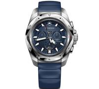 Victorinox I.n.o.x. Chrono Men's Watch V241984 - Blue Dial, Blue Rubber Strap