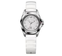 Victorinox I.N.O.X Small Automatic White Dial White Rubber Strap Watch 32mm - 242027