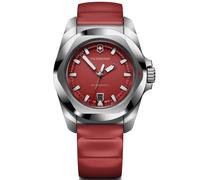 Victorinox INOX 242029 - Man - 41 mm - Analogue - Quartz - Sapphire Glass Red 21 mm