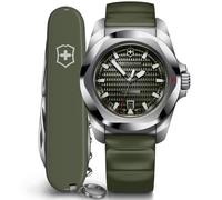 Victorinox INOX Automatic 242017.1 - Man - 41 mm - Automatic - Sapphire Glass Green 21 mm