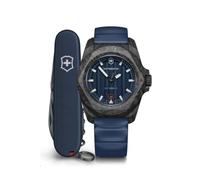 Victorinox INOX Mens Analogue Automatic Watch with Rubber Bracelet V242022.1