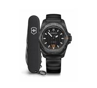 Victorinox INOX Mens Analogue Automatic Watch with Rubber Bracelet V242023.1
