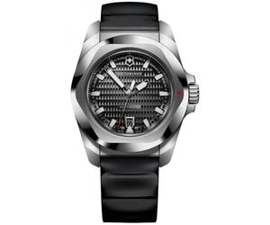 Victorinox INOX Mens Analogue Automatic Watch with Rubber Bracelet V242039