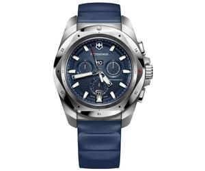 Victorinox INOX Mens Analogue Quartz Watch with Rubber Bracelet V241984