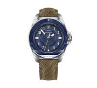 Victorinox Journey 1884 Automatic Men's Watch V241980.1 - Blue Dial, Wood Strap