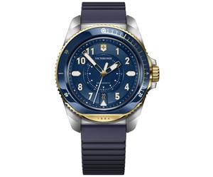 Victorinox Journey 1884 Mens Analogue Quartz Watch with Rubber Bracelet V242013