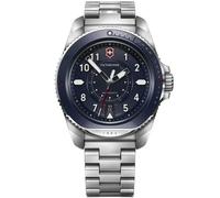 Victorinox Journey 1884 Men's Quartz Watch 241978 Blue Date Dial Steel 43mm 200M