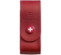 Victorinox Leather Belt Pouch for Swiss Army Knife, Red Case, 10cm