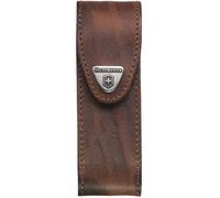 Victorinox Leather Belt Pouch/Sheath. Brown with hook and loop fastener 4.0547