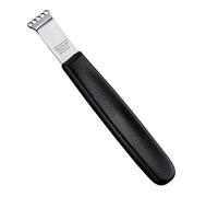 Victorinox Lemon Zester with Nylon-Handle, Stainless Steel, Black, 4 x 5 x 5 cm