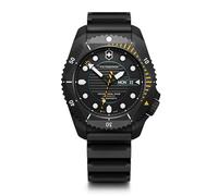 Victorinox Men’s Watch Dive Pro Automatic Ø 43 mm, Swiss Made, Automatic, Water-Resistant up to 300 m, Sapphire Glass, Rubber Strap, Black
