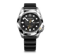 Victorinox Men’s Watch Dive Pro Automatic Ø 43 mm, Swiss Made, Automatic, Water-Resistant up to 300 m, Sapphire Glass, Rubber Strap, Black