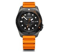 Victorinox Men’s Watch Dive Pro Automatic Ø 43 mm, Swiss Made, Automatic, Water-Resistant up to 300 m, Sapphire Glass, Rubber Strap, Orange