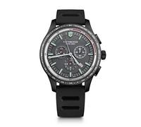 Victorinox Men's Alliance Sport Swiss Made Chronograph Watch 241818, Black, Strap, Black/White, One Size, Strap