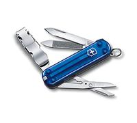 Victorinox Nail Clip 580 Swiss Army Pocket Knife - Small Multi-Tool for Camping With 8 Functions, Blade, Nail File, and Cleaner