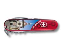 Victorinox. Offm. Climber, rot transp. BERN