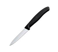 (black) Victorinox Paring Knife Fresh Colours collection - 8cm pointed - straight blade
