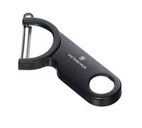 Victorinox Peeler, Extra Sharp Blade, Robust Plastic Handle, Swiss Made, Black