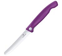 Victorinox Picnic Swiss Classic Folding Kitchen Knife - Purple