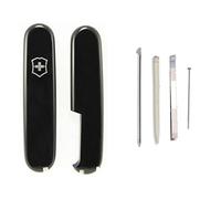Victorinox PLUS Black handle kit for 91mm Swiss Army Knife with spares