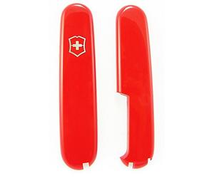 Victorinox Plus Scales - Red with Pen Slot for 91mm Swiss Army Knife handles